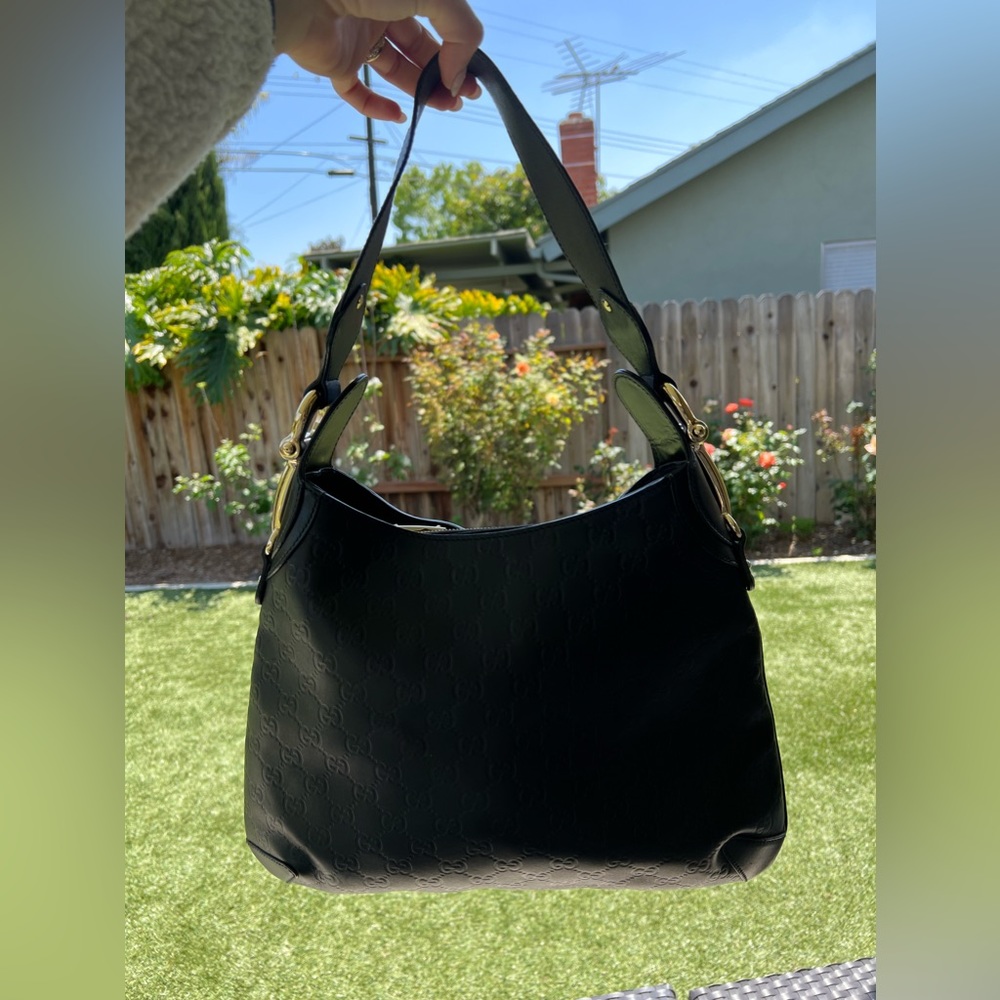 Guccissima Creole Bag Black